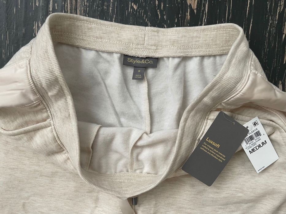 Style&Co (CША) теплый флисовый костюм р М