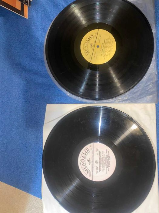 Виниловые пластинки ЛФОП «Мелодия» 1981-1988 гг.