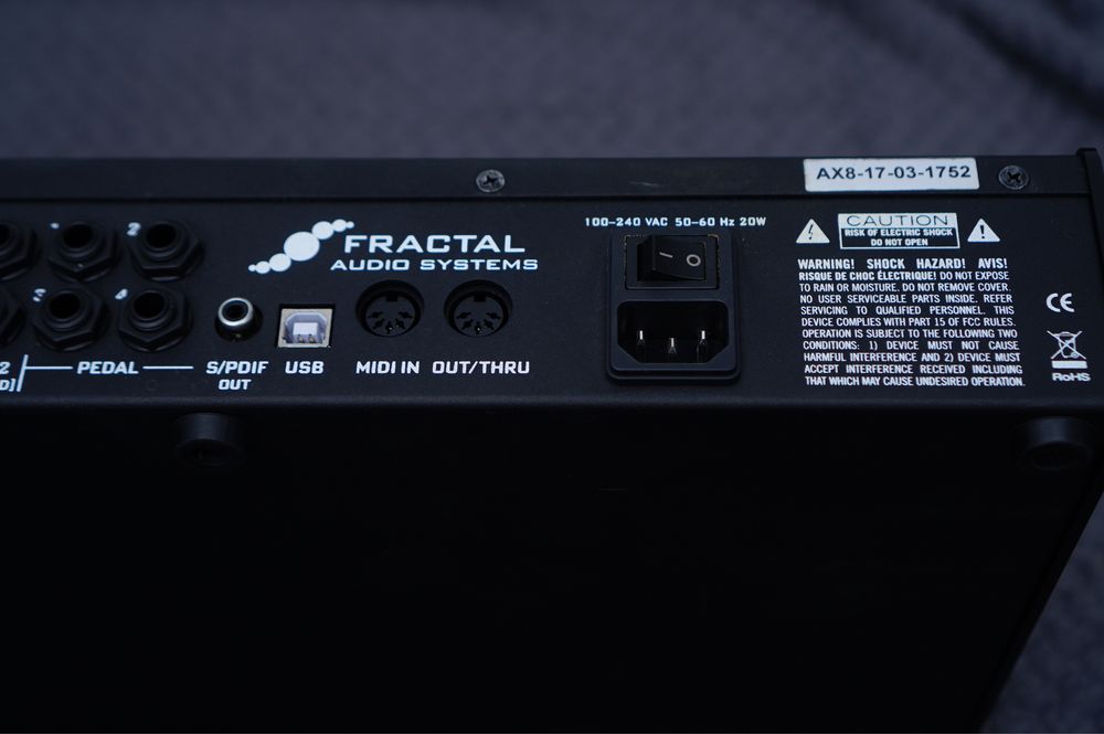 Fractal AX8 axe fx