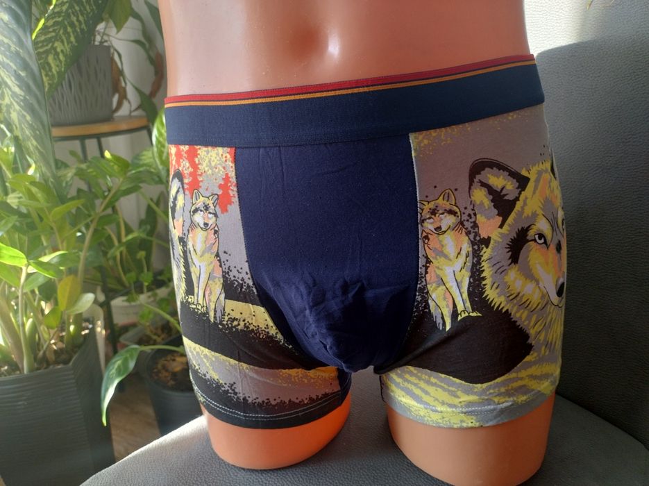 Bokserki męskie, różne wzory i rozmiary, bawełna