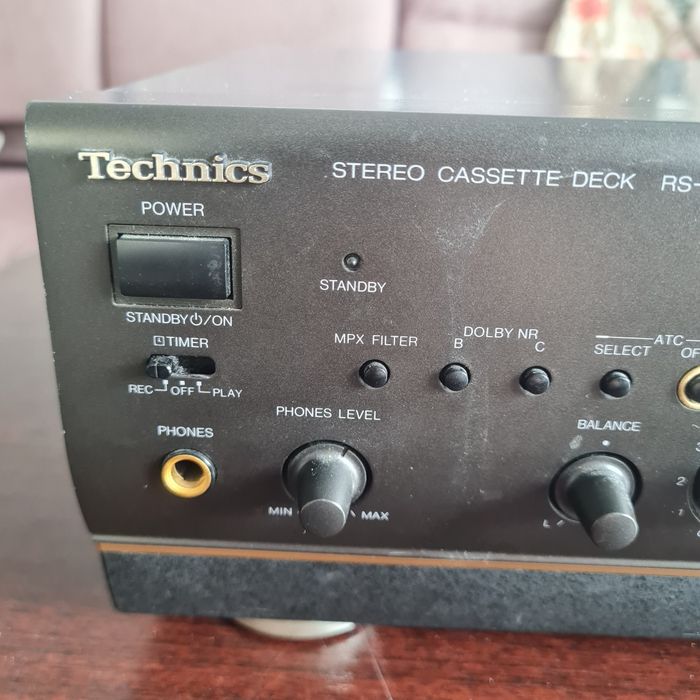 magnetofon kasetowy Technics RS-BX646, model typu 3-head wyprodukowany w Japonii.