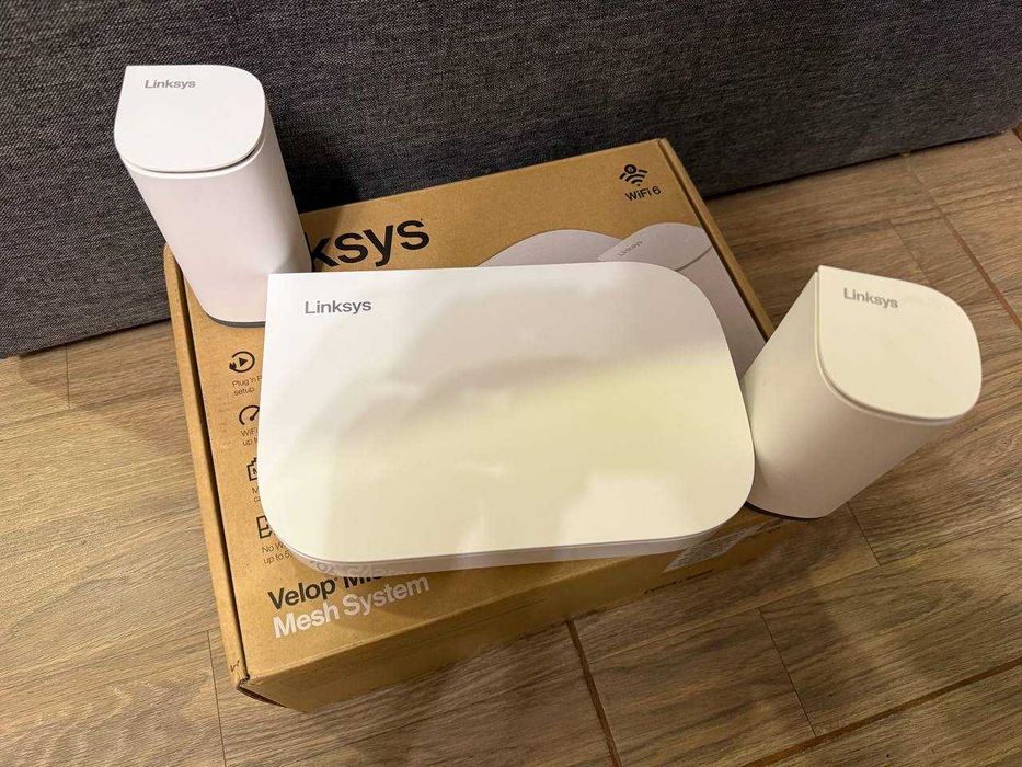 Маршрутизатор/Роутер Linksys Velop Micro 6  Mesh (3-Pack) WiFi 6