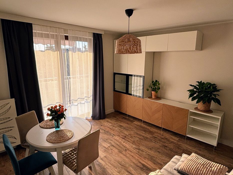 Do wynajęcia 3-pokojowe mieszkanie 56 m² | Osiedle Przy Pałacu | Pruszków | widok na park