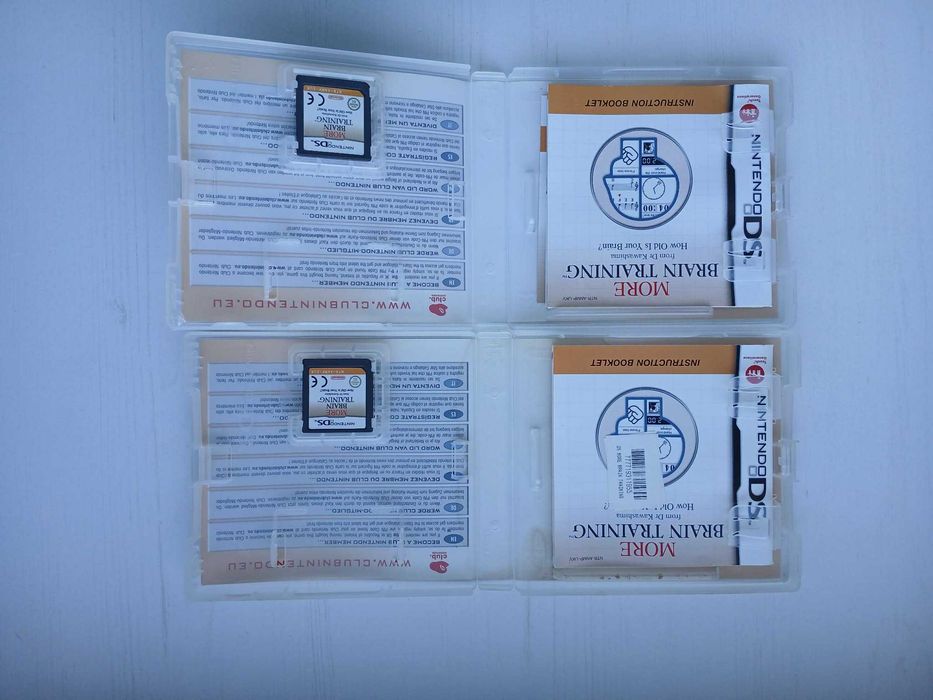 Brain Training + Sight Training Nintendo DS 3DS”