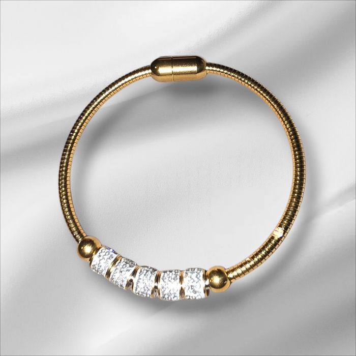 Bransoletka pozłacana