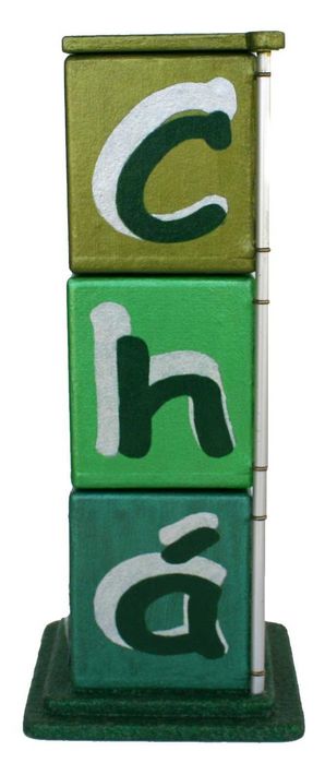 Caixas para guardar chá