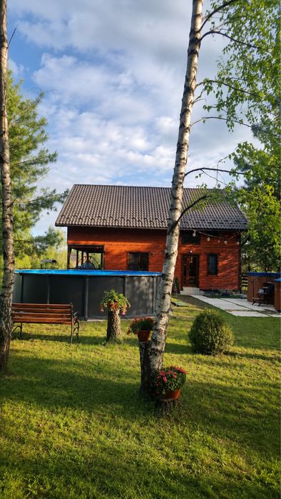 Котедж з 5 спальнями на 10-14 осіб. Теплий басейн/ чан/ мангал/ ставок/ ліс