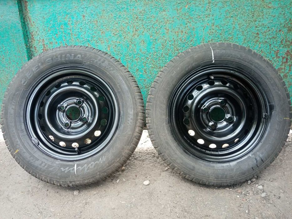 Колёса в сборе с летней резиной R13/70/175