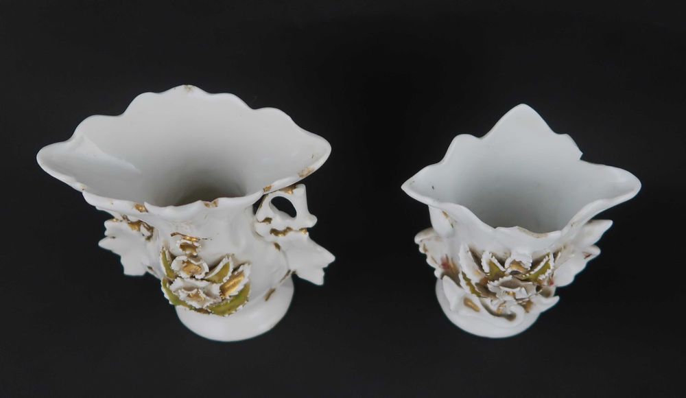 Par de jarras em porcelana Séc. XIX