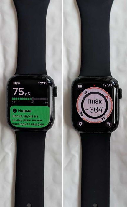 Майже нові Екран без подряпин з США Apple Watch 7 41 Green Гарантія Магазин