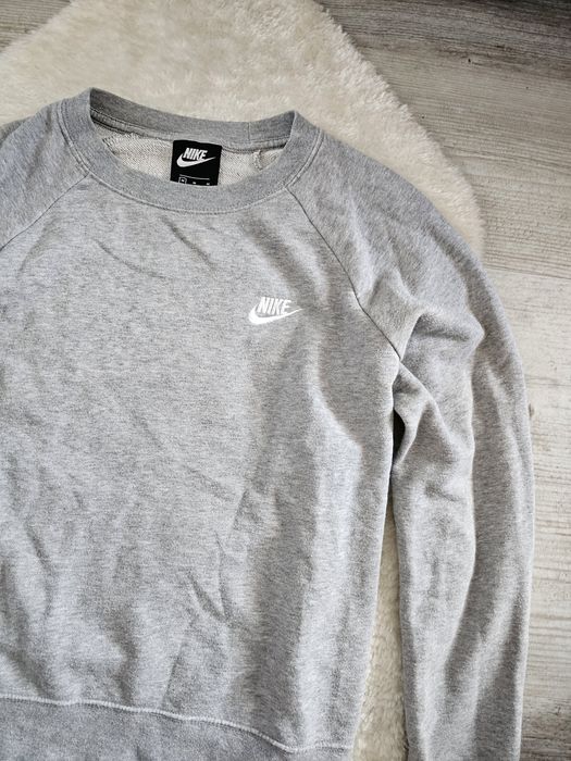 Bluza nike Swoosh Crewneck Rozmiar M Szara Bluza nike