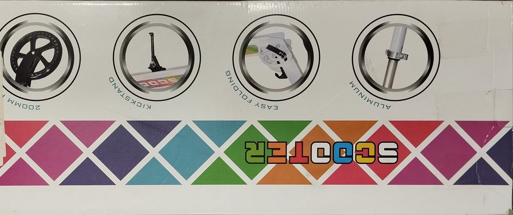 Hulajnoga Scooter z pudełkiem