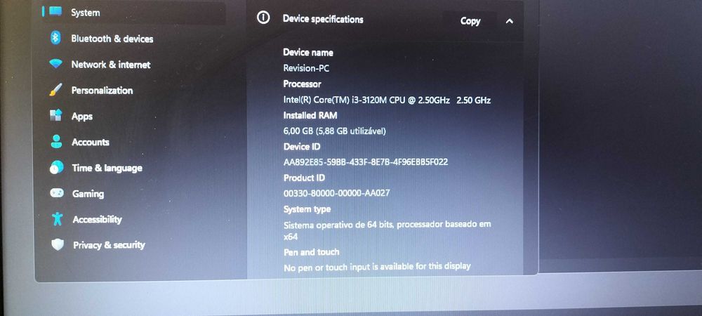 Portátil Hp Pro Book 6570b 15.6´´ (6)