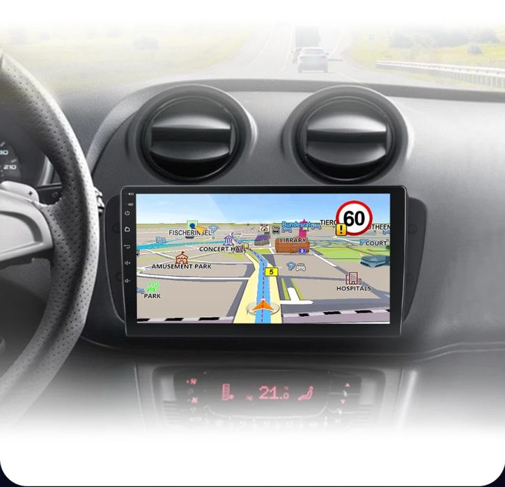 Rádio 9" android Seat ibiza 6J 2009-13 CARPLAY WIFI GPS 2/32GB Novo