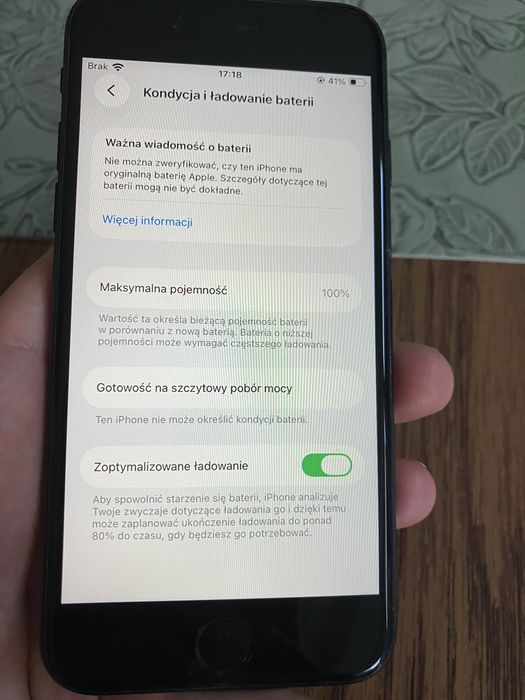 iPhone SE 2020 128 gb nowa bateria