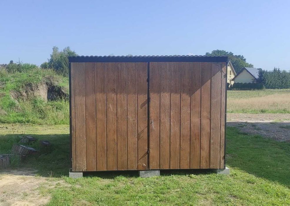 Garaż 3x5 II gatunek Blachy  SZYBKA Realizacja