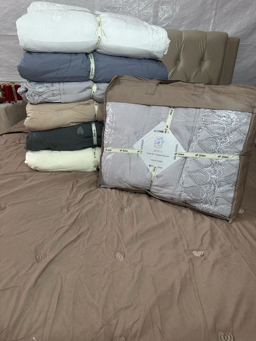 Котонові літні-в сезоні комплекти білизни, Літнею ковдрою [з рюшками]!