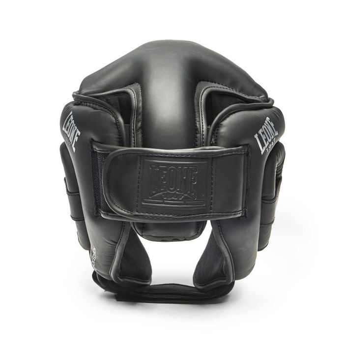 Kask bokserski Leone 1947 CS431 S black edition, przeciwwstrząsowy