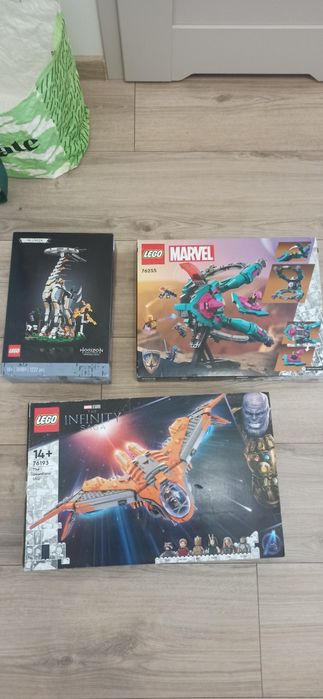 Nowe zestawy lego bez figurek