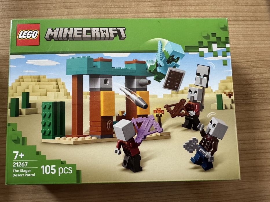 Zestaw klocków Lego Minecraft 21267 nowy!