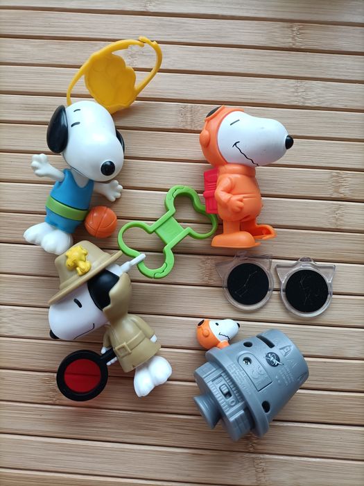 Lote 4 figuras Snoopy
