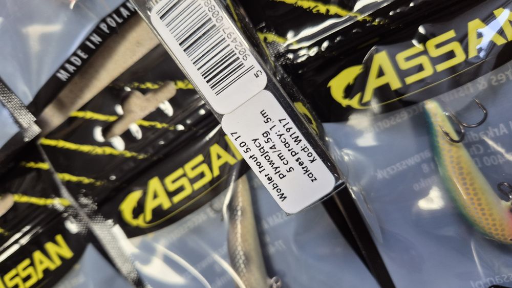 10 woblerów Gębskiego, woblery pstrągowe