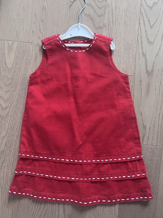 Letnia sukienka dziewczeca rozmiar 104
