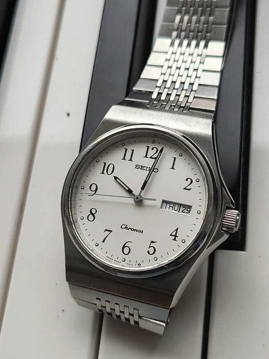 Seiko 5H23-7D20 Quartz lata 80-90 vintage bransoletka
