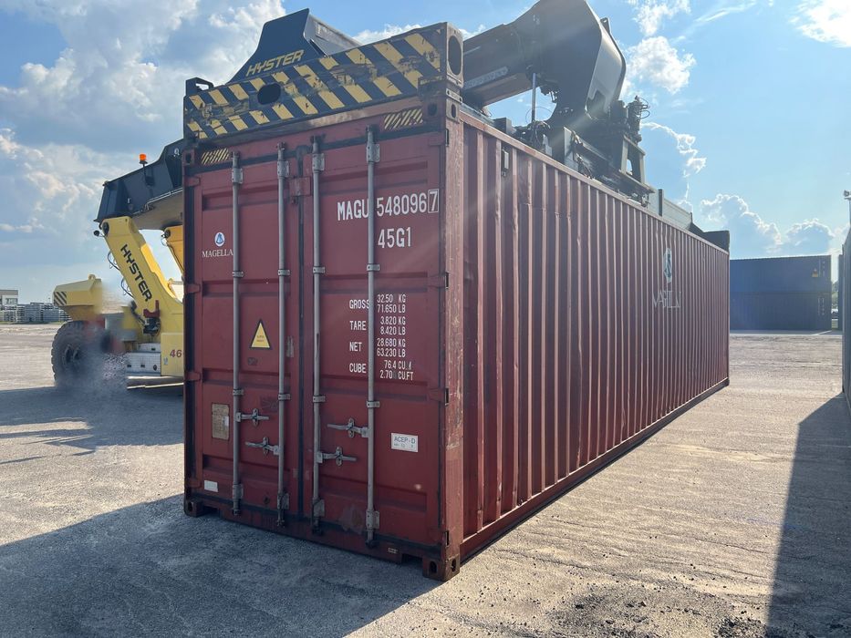 Kontener morski magazynowy 40 DV/HC 12 metrowy, używany