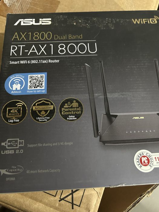 Роутер Asus RT-AX1800U