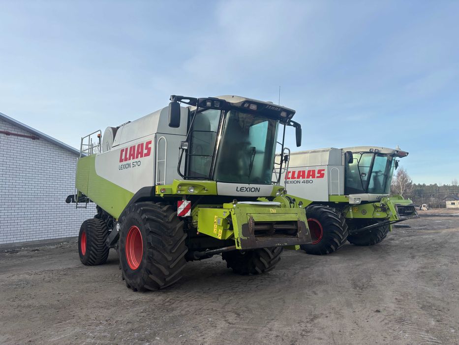 Claas Lexion 570 комбайн зернозбиральний