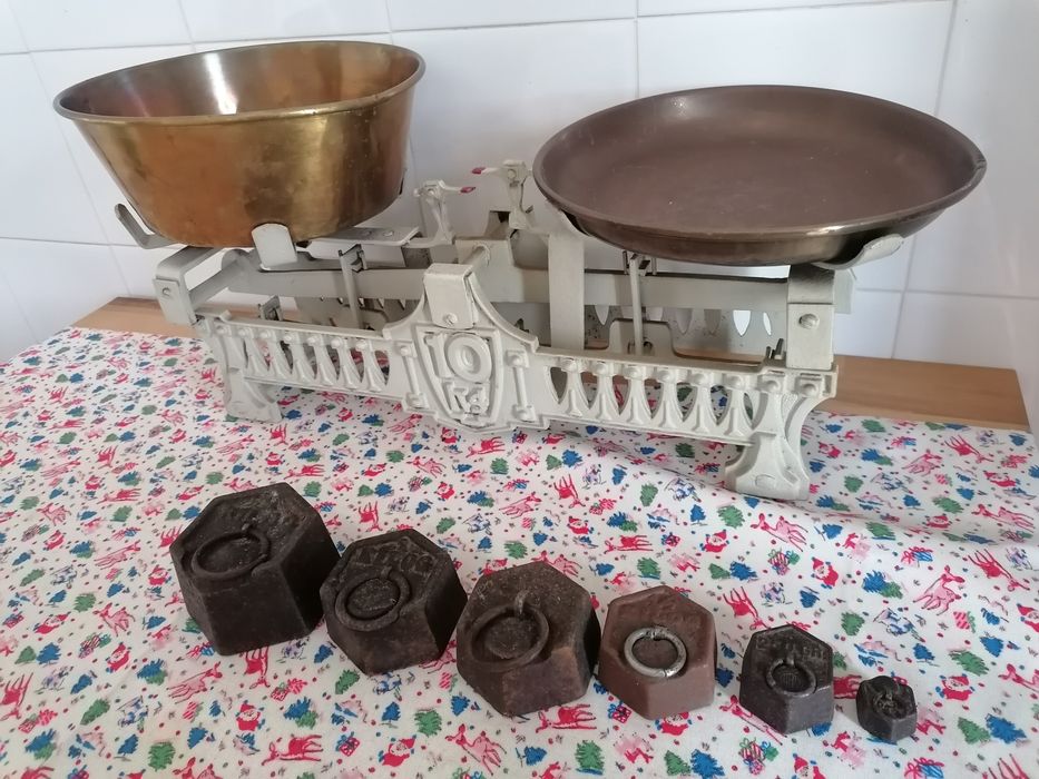 Balança antiga 10kgs