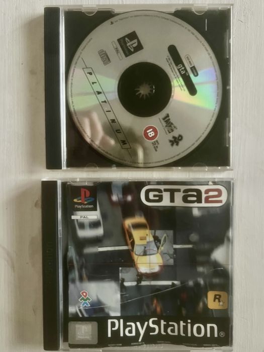 Conjunto Ps1 Gta1 + Gta2 Multilingua