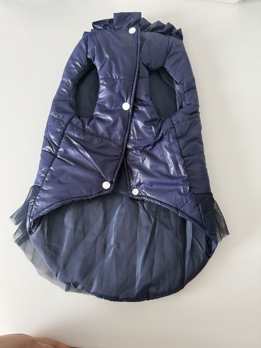 Quispo de Cão Azul Marinho