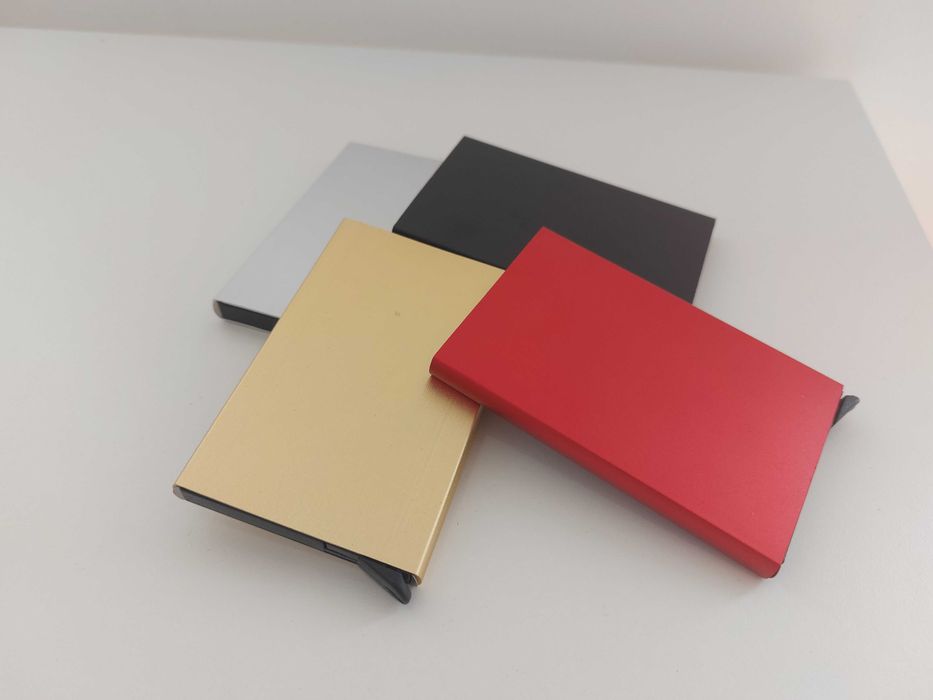 Carteira Porta cartão NOVAS - Proteção Contactless (RFID)