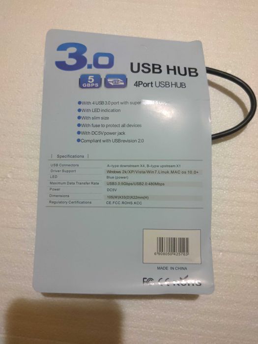 Переходник usb на 4 usb