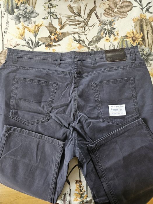 Spodnie męskie chino Marks and Spencer Blue Harbour  40 29 granat