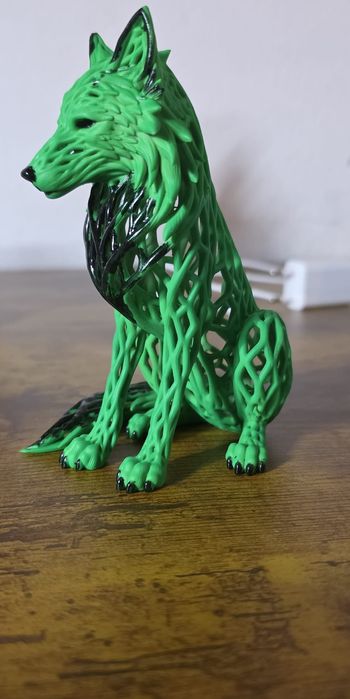 Lobo Fenrir Feito em.Resina