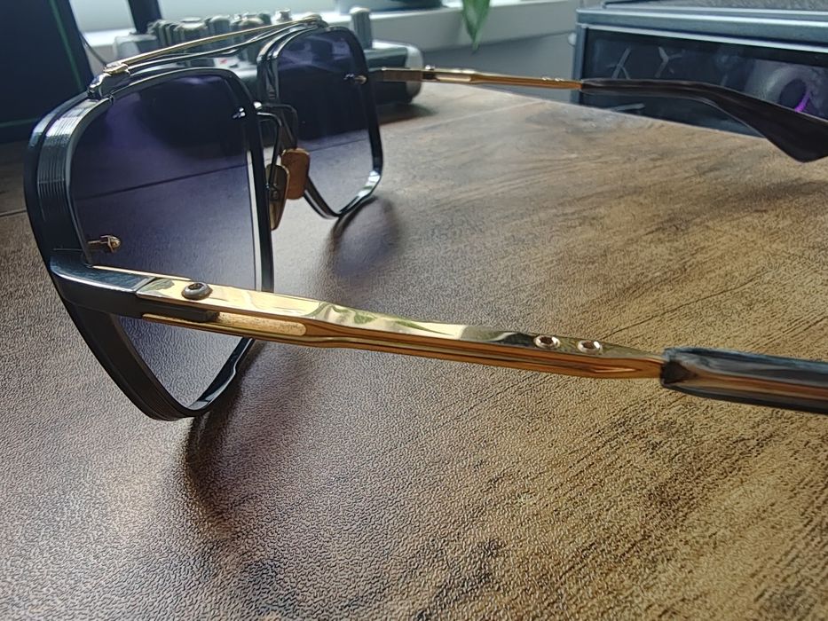 Okulary Przeciwsłoneczne DITA MACH SIX // titanium DTS-121-02-05  BLK-GLD 62mm Gradient