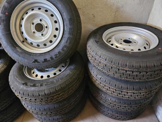 Koła kenda 185 r 14 c używane oraz kola security 185 r 14 nowe