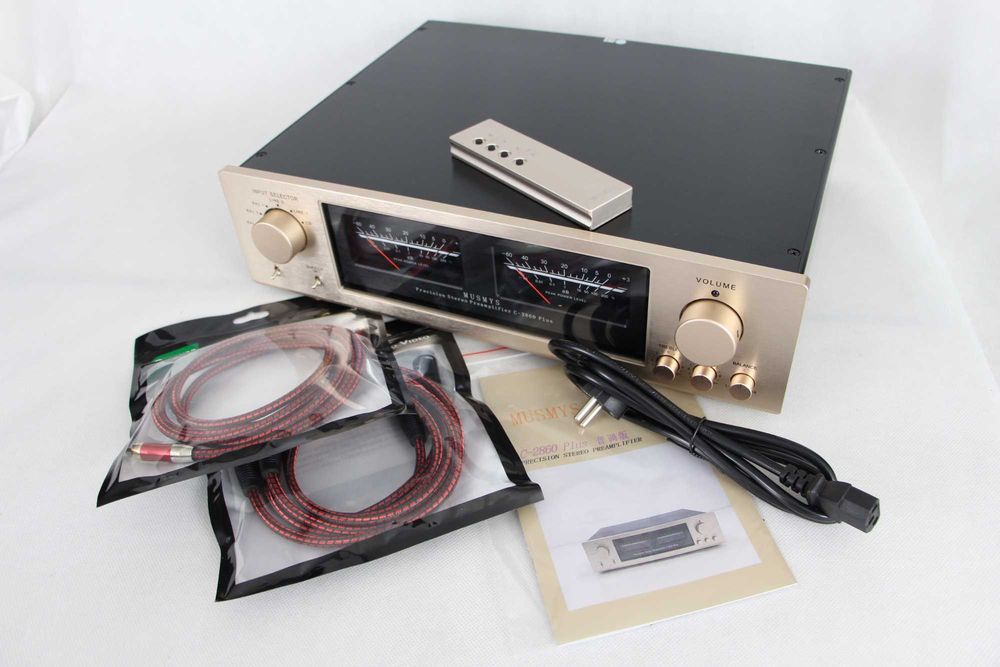Przedwzmacniacz Reference Golden Voice Musmys C-2860 Plus kopia Accuphase