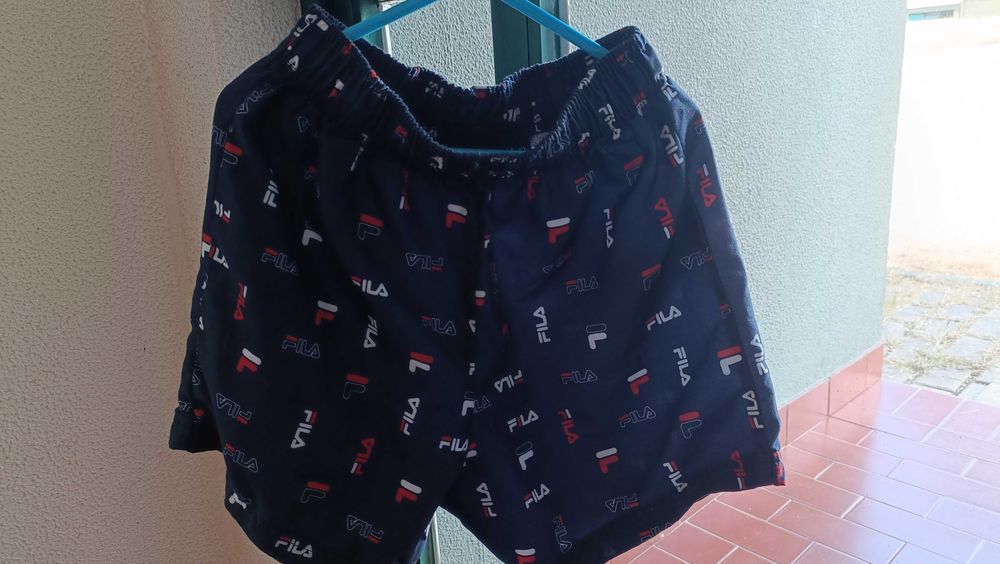 Calção de banho da fila