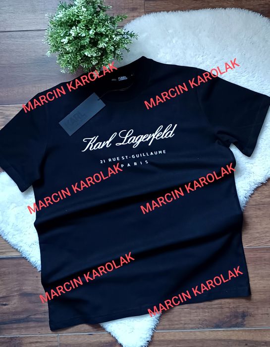 Koszulka męska Karl Lagerfeld czarna M-3 XL POBRANIE 24H