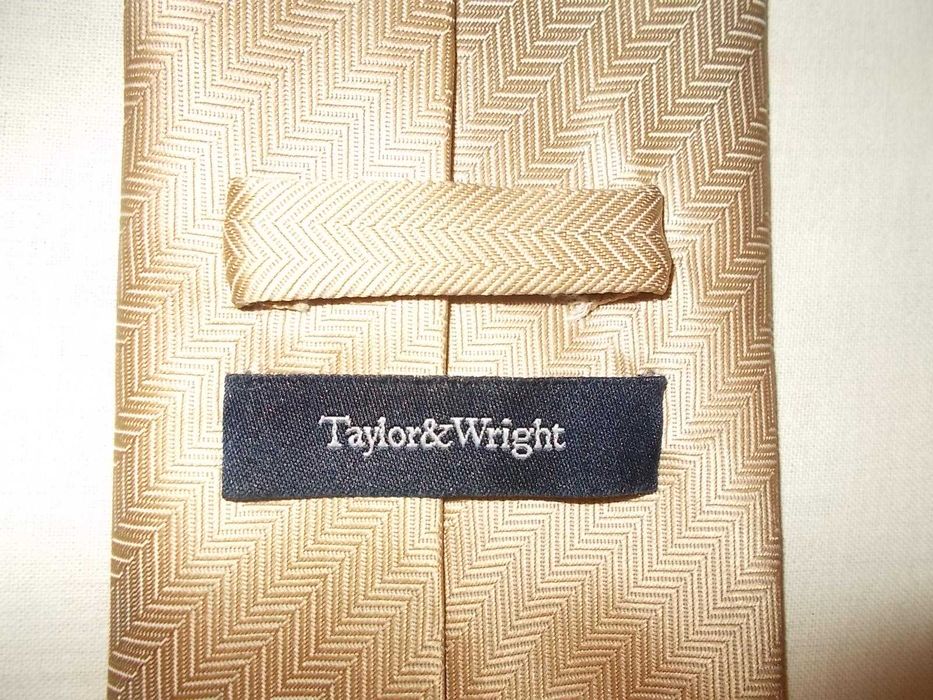 Krawat TAYLOR & WRIGHT,100% poliester
