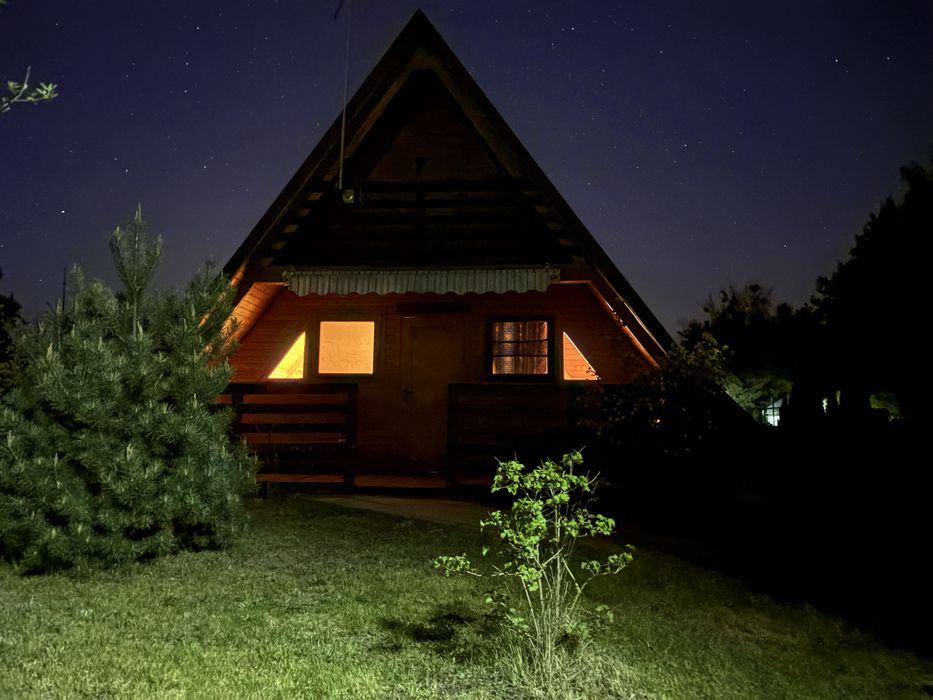Domek, dzialka ogrodzona,blisko jeziora