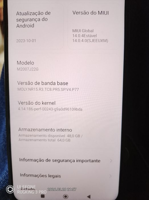 Xiaomi redmi note 9T