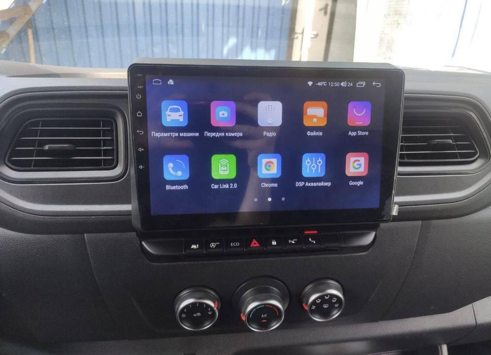 Штатна Android магнітола Renault Master Nissan NV400 Opel Movano