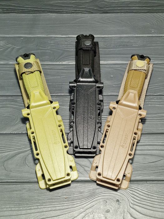 Тактический Нож Gerber STRONGARM Fixe/чёрный/с гравировкой.