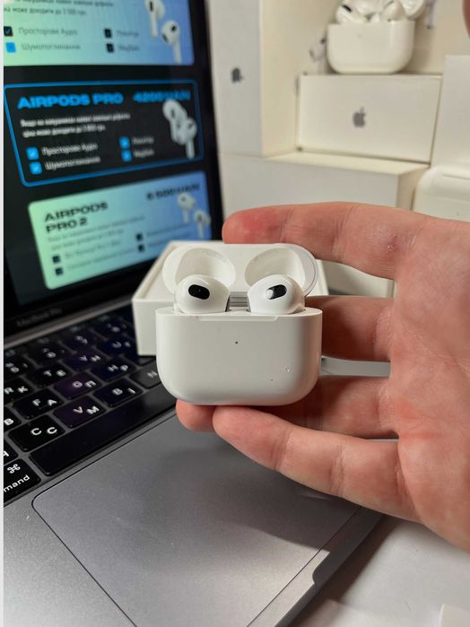 Магазин б/у AirPods 3 Оригінал Наушники аирподс