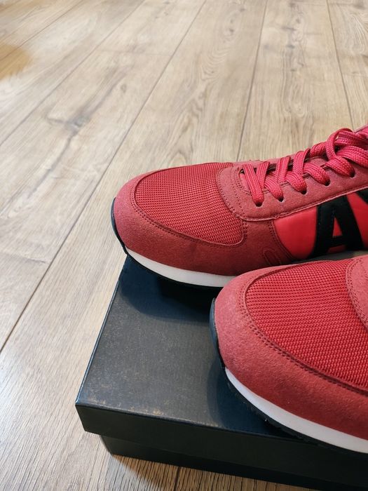 Buty Armani Excjange A|X roz.42, czerwone